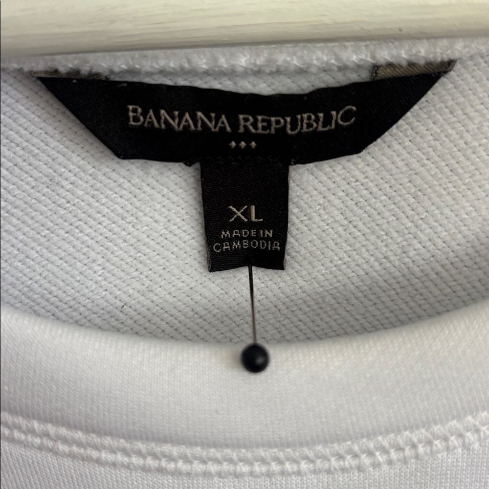Banana Republic Women Sweatshirt XL White - Picture 5 of 7